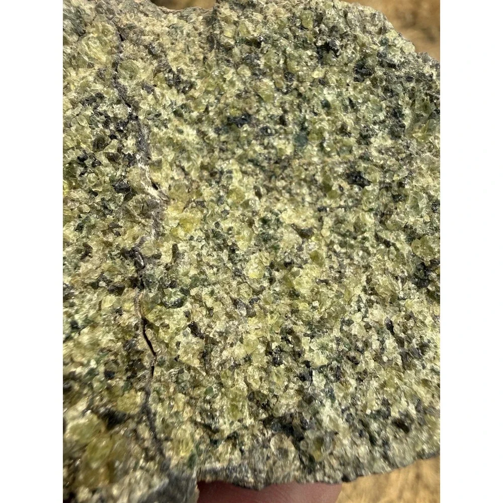 Kilbourne Hole NM Mantle Xenolith Peridotite Olivine Geology Rock Specimen